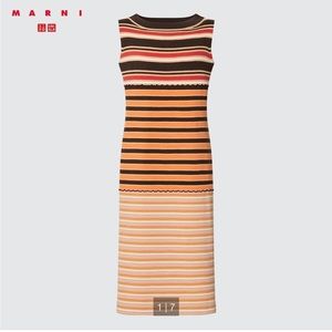 UNIQLO Merino Blend Sleeveless Knitted Dress (MARNI)